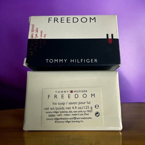RARE Freedom by Tommy Hilfiger His Soap 4.4oz NEW IN BOX Saxon Pour Lui - Picture 1 of 5